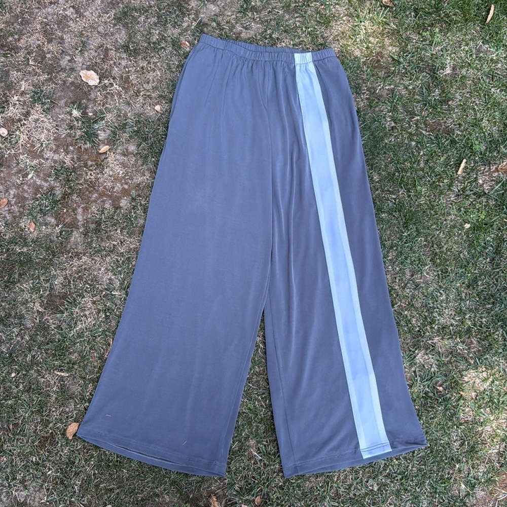 PLANET by Lauren G matte jersey wide leg pants - Planet size 1